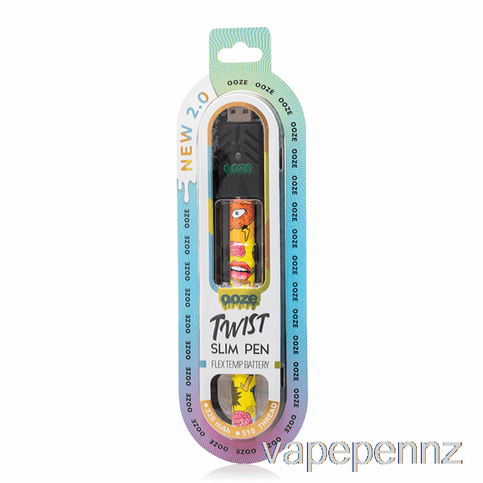 Ooze Slim Twist Pen 2.0 Flex Temp Battery Brainstorm VAPE NZ